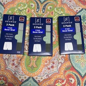 3 packages for a total of $15. Men’s Size S Boxer Briefs New!